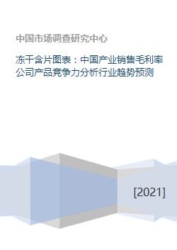 冻干含片图表 中国产业销售毛利率公司产品竞争力分析行业趋势预测